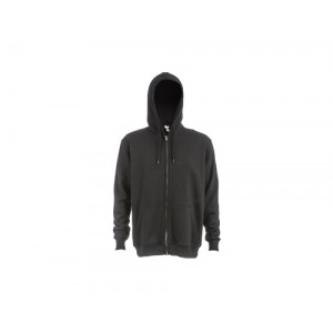 CASACO CARDADO AB/FECHO C/ CAPUZ AMSTERDAM PRETO